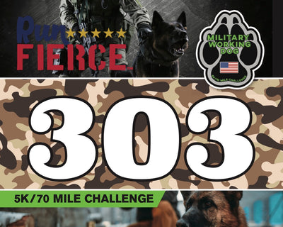 Military Working Dog 5K/70 Mile Challenge