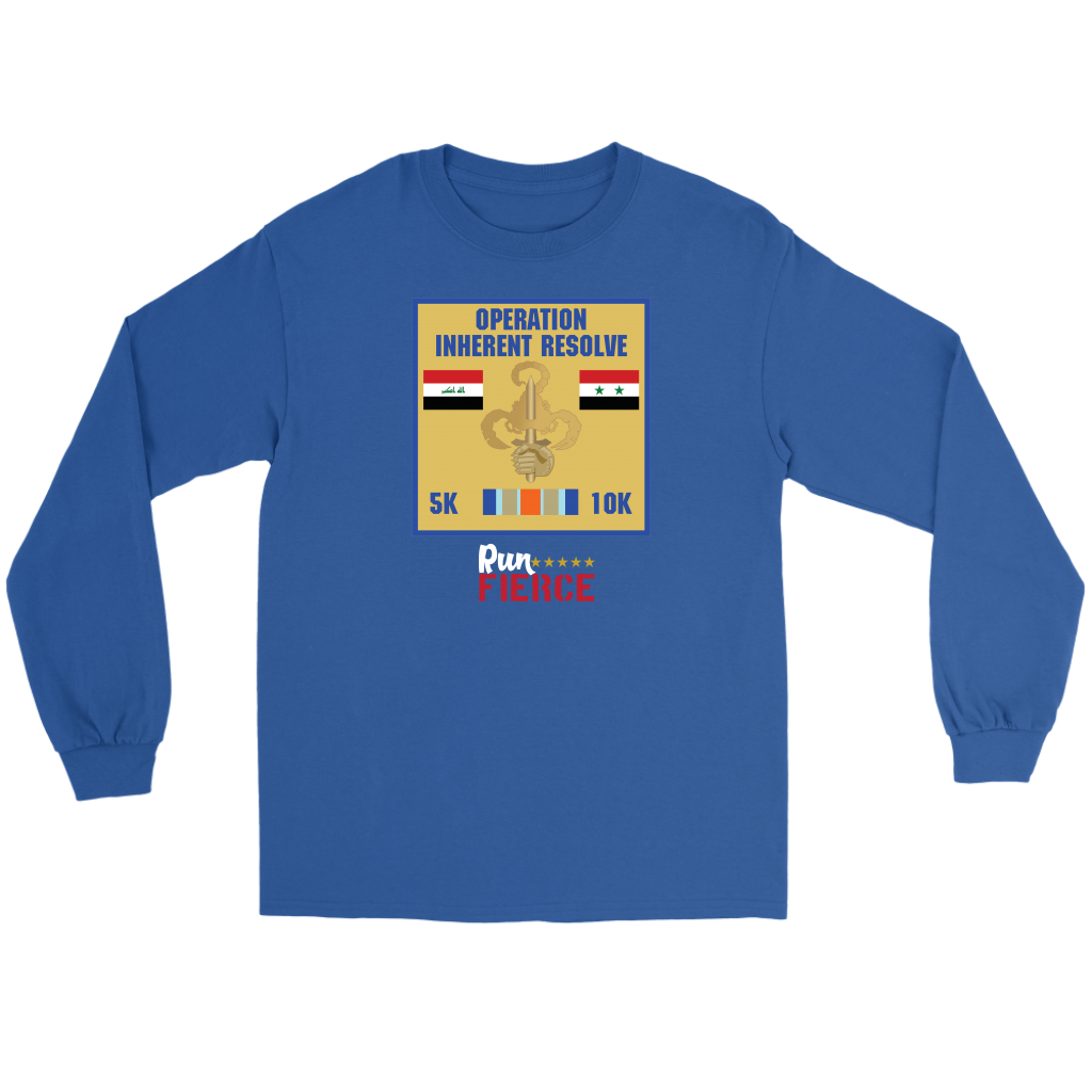 Military Series–Operation Inherent Resolve 5K/10K Long Sleeve Tee