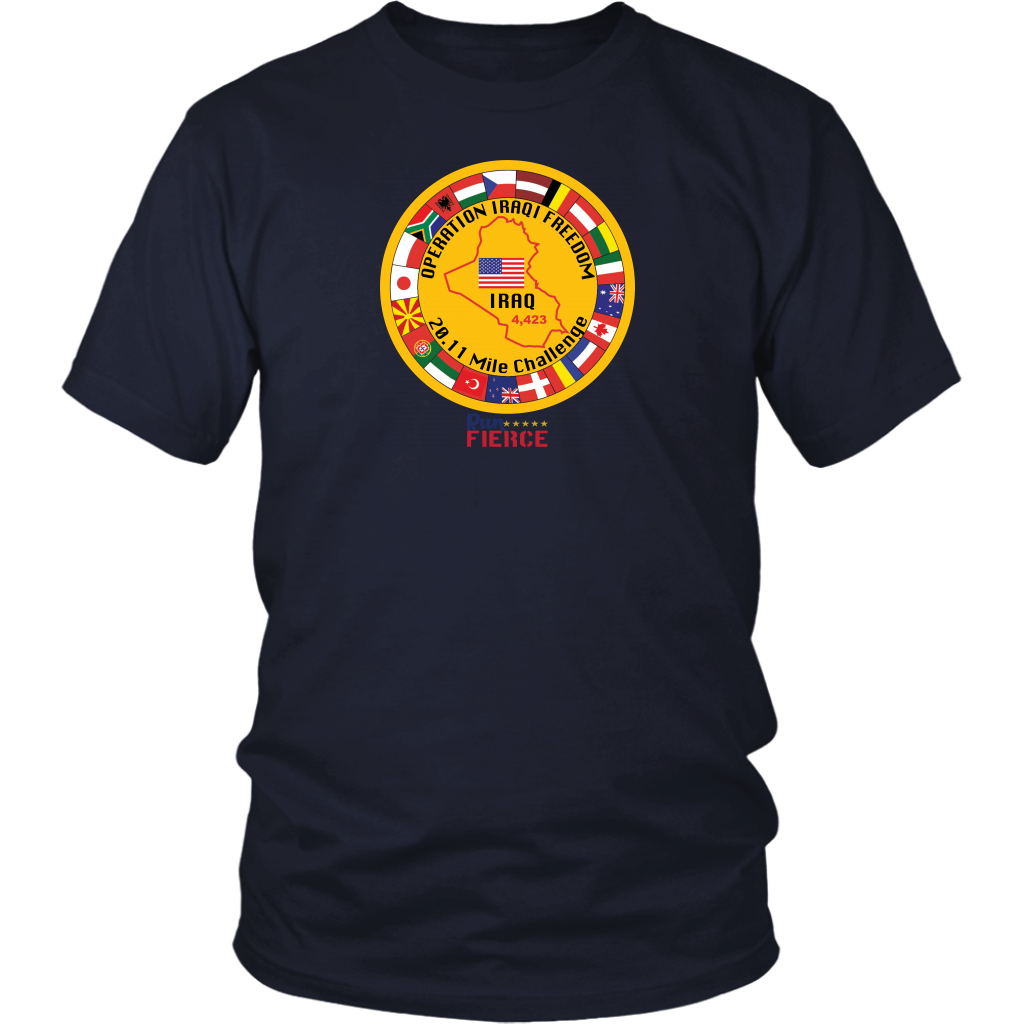 Operation Iraqi Freedom 20.11 Mile Challenge Unisex T-shirt