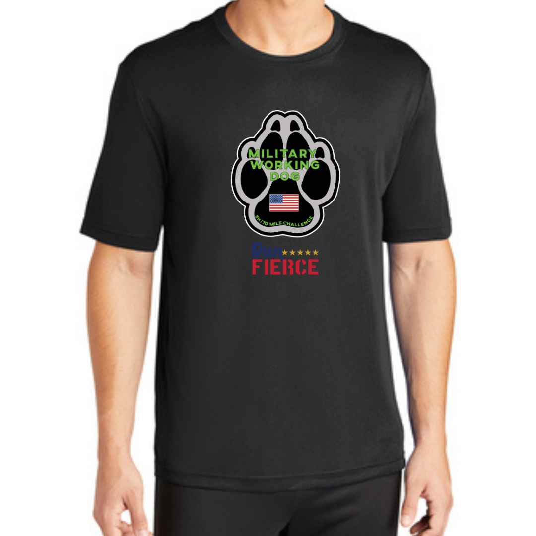 Military Working Dog 5K/70 Mile Challenge Unisex Short Sleeve Tee