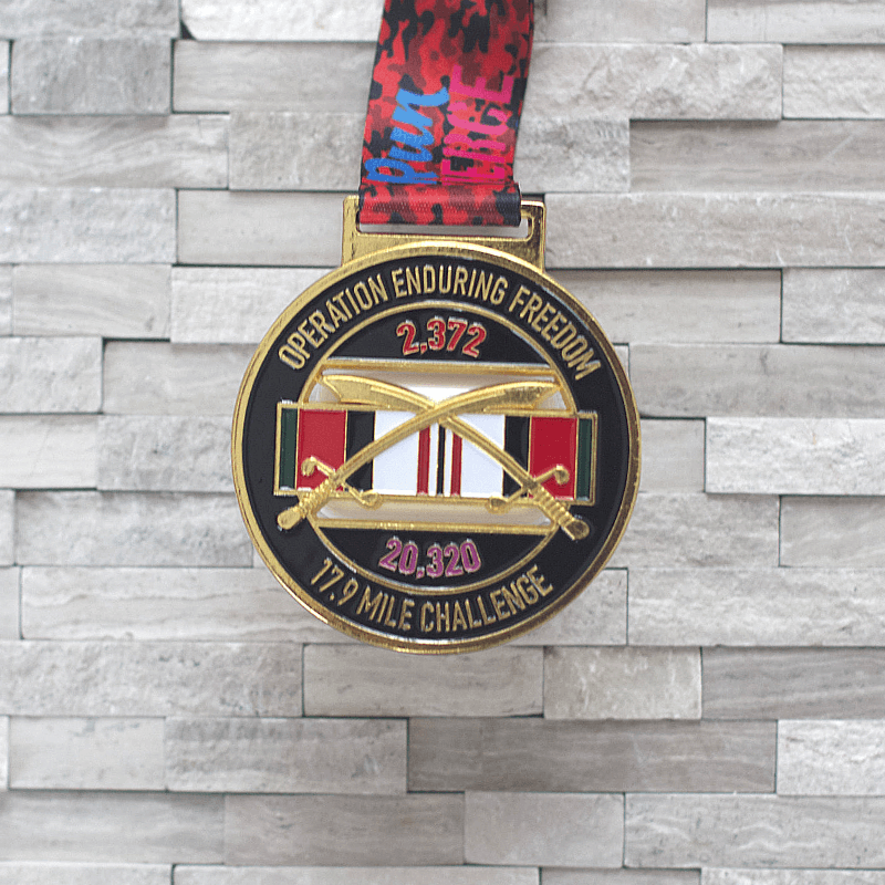 Military Series: Afghanistan War/Operation Enduring Freedom 17.9 Mile Challenge