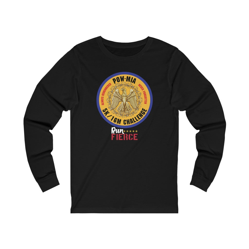 POW - MIA 5K/16 Mile Challenge Unisex Long Sleeve Shirt
