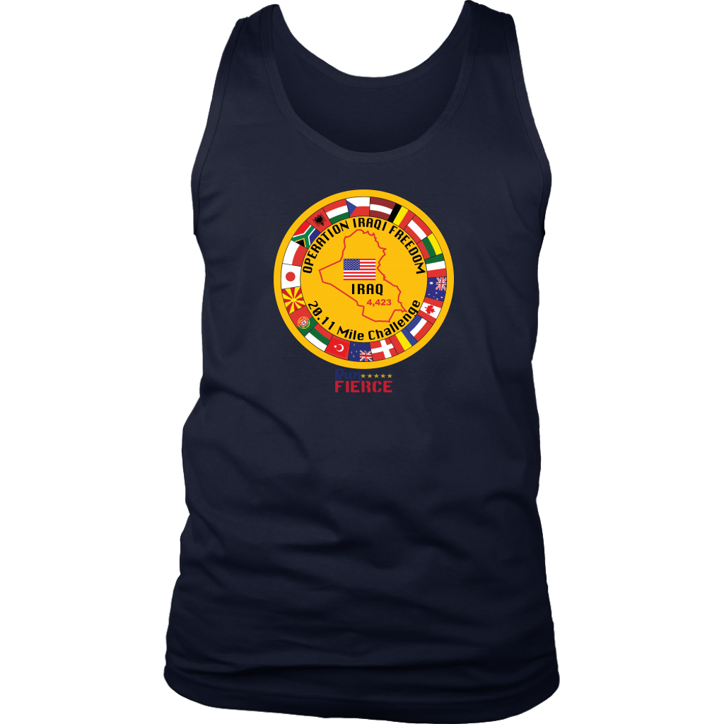 Operation Iraqi Freedom 20.11 Mile Challenge Mens Tank