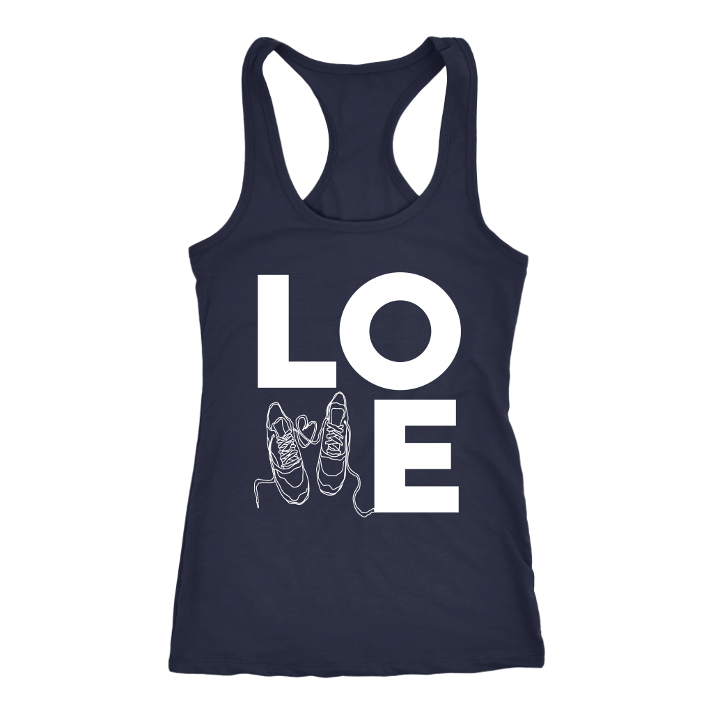 Love Running Racerback T-shirt