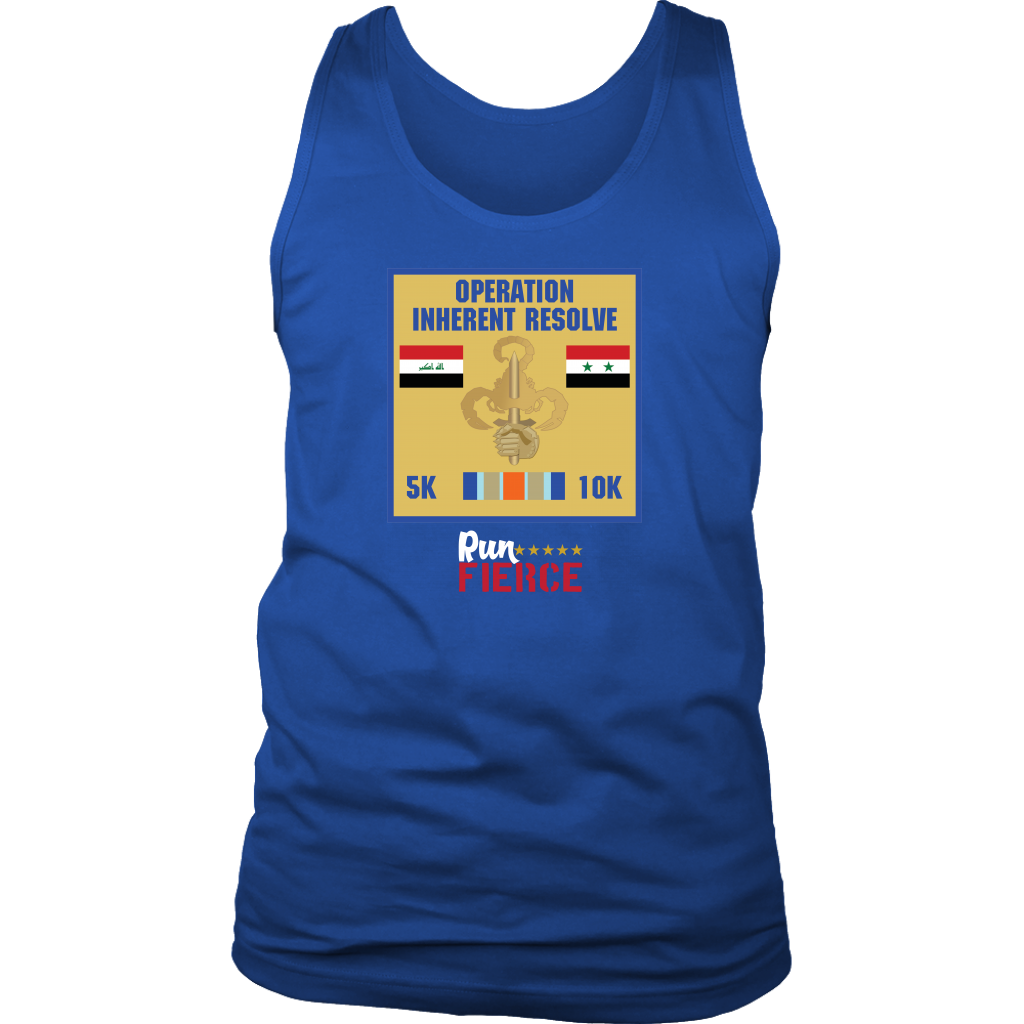 Military Series–Operation Inherent Resolve 5K/10K Mens Tank